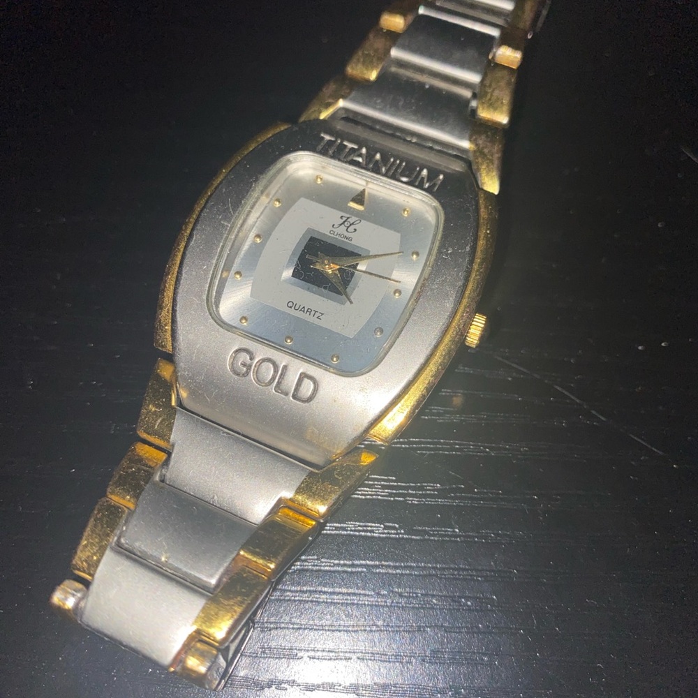 Titanium Gold Watch - Picture 2 of 2